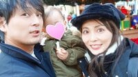 涌井投手がキャッチャーに転身!?妻・押切もえが親子ショット公開