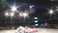 現代プロレス“最高難度”の超絶美技に館内どよめき