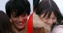 「おいで」オオカミくんじゃなかったKaito、ありさを優しく抱擁…スタジオ大興奮！『オオカミくん』最終回