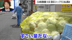 ハエがたかり悪臭も…“ごみ処理施設が燃えた街”を調査「分別されているのは5割」