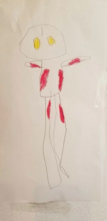 長男が描いた絵