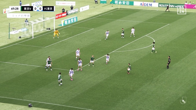 足裏ロールで相手を引きつける