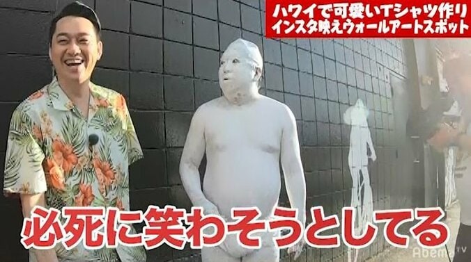 バナナマン日村、ハワイロケ中に『ノンストップ！』ロケ中の設楽と遭遇（AbemaTV） 1枚目