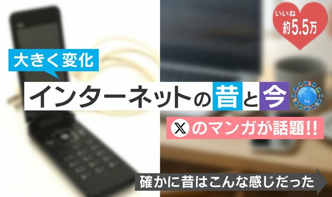 インターネットの昔と今