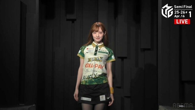 美顔＆美ボディ 中田花奈のいつもより長めのカメラ目線