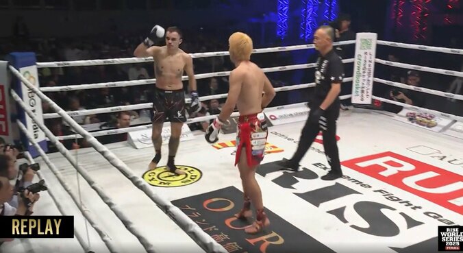 前代未聞のKO決着