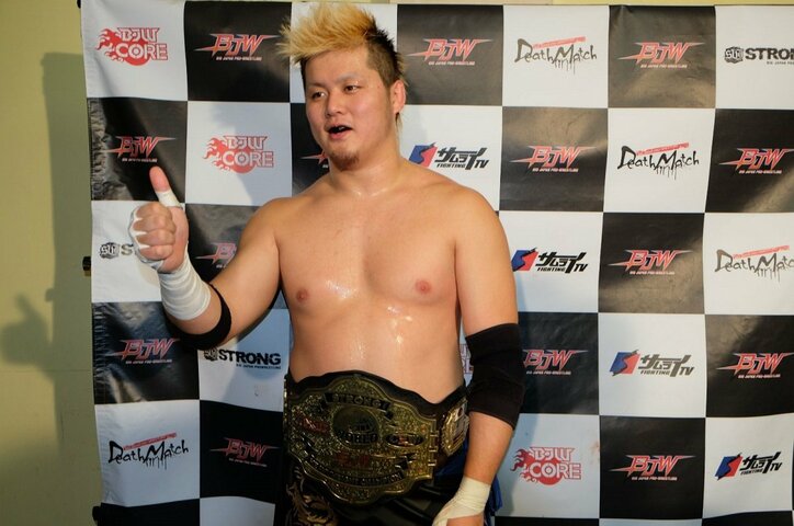 サイプレス上野、橋本大地を語る「橋本真也選手に似てるのかな。これから先が見たい」