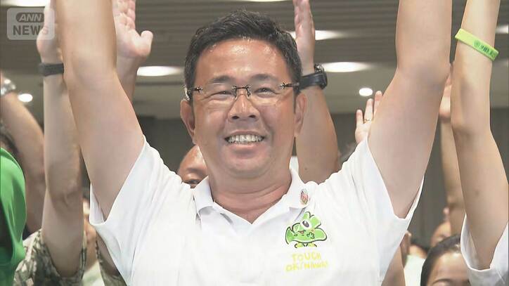 新人・古謝玄太さんが初当選