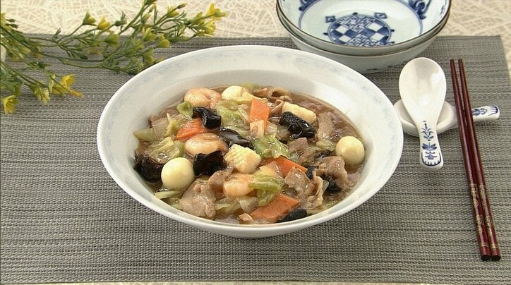 DAIGOも「うーん、やっぱりおいしい！」と太鼓判！ 中国料理のプロに教わる「⼋宝菜」レシピ