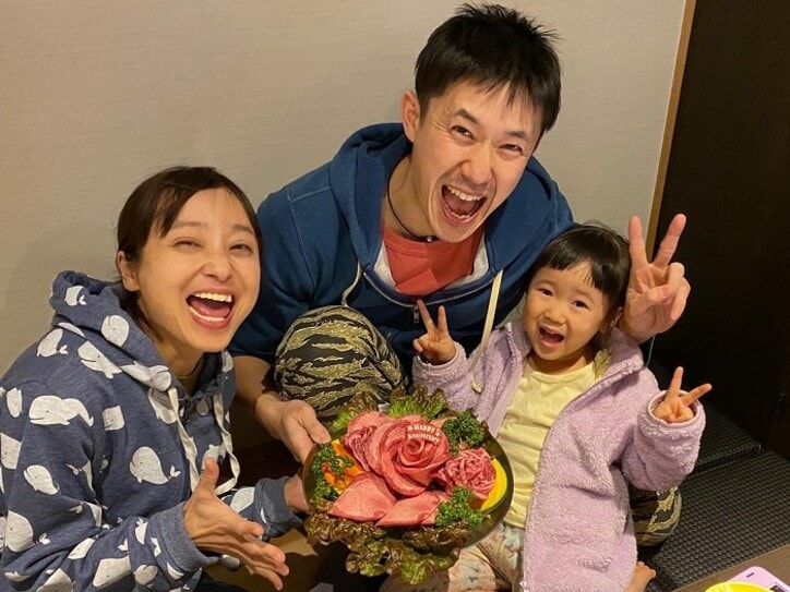  森渉、39歳の誕生日を迎え家族ショットを公開「今までの人生で1番バタバタ」 