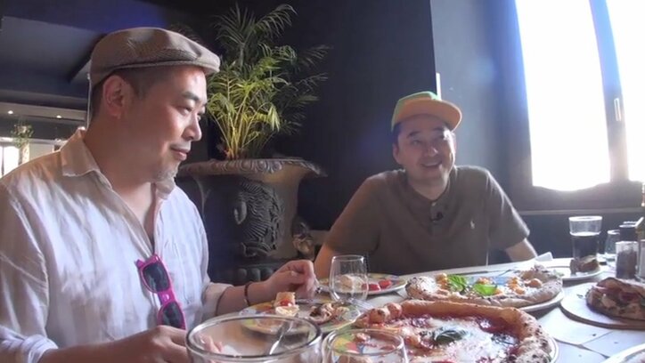 バナナマン設楽、ローマでカエサルとSNOWで顔交換　リアル「カイザー設楽」が出来上がる