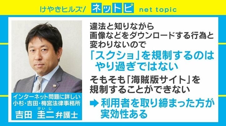 新たに「スクショ」も違法対象に…著作権侵害の注意点