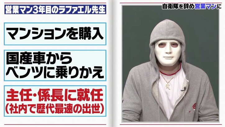 ラファエル、自衛隊＆営業マンだった過去…YouTuberになったきっかけ明かす