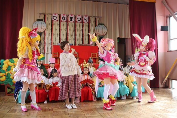 声優・引坂理絵、ひな人形姿の園児にほっこり「ずっと見ていたいぐらいかわいい」