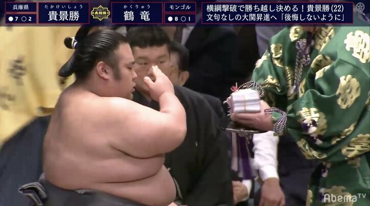 大関取り・貴景勝、鶴竜撃破で昇進ラインまであと2勝！好調横綱に圧力勝ち