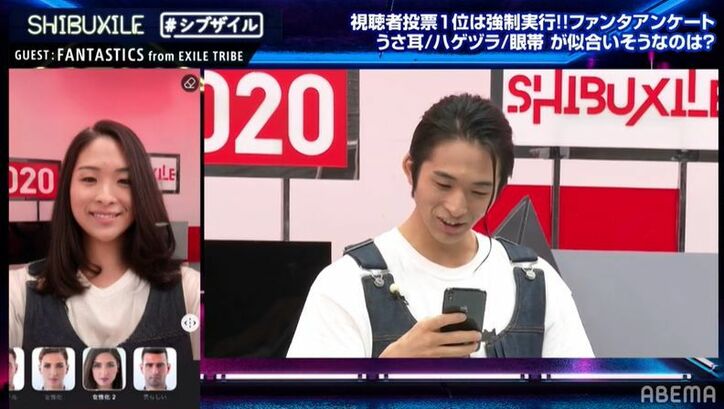 中島颯太のうさ耳、堀夏喜が眼帯、世界は老人に！？FANTASTICSメンバーがリクエストに四苦八苦