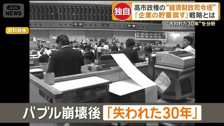 バブル崩壊後「失われた30年」