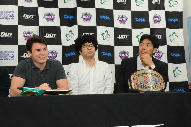 プロレス界は日本vsカナダはブーム！7.2DDT、竹下幸之介vsマイク・ベイリー決定「ワールドワイドでハードな試合になる」