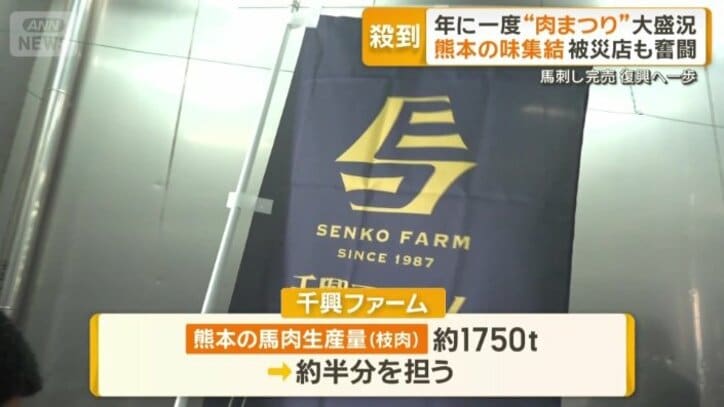 馬肉の製造・加工を行う