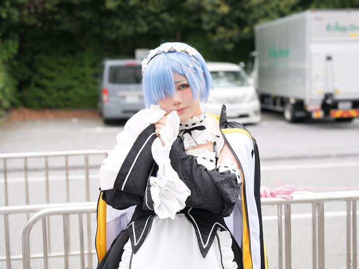 【写真・画像】『Re:ゼロから始める異世界生活』レムコスプレ画像　1枚目