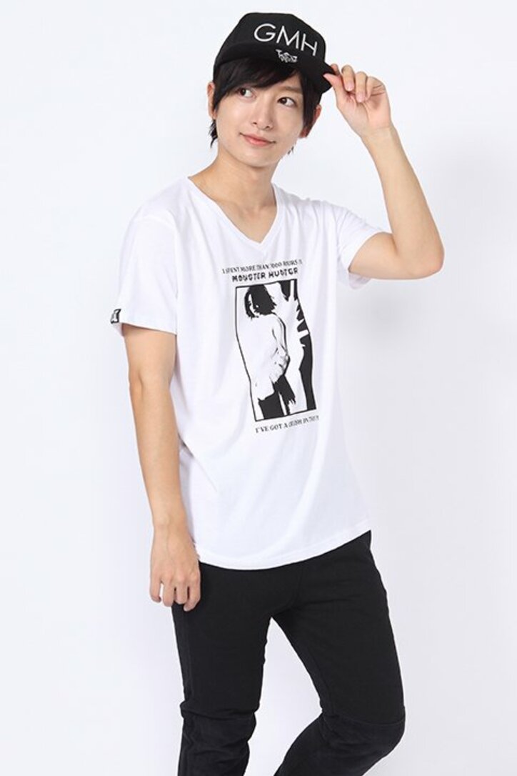 ⼀狩り⾏こうぜ！ 後藤真希とモンハンがコラボ、可愛すぎるTシャツ＆キャップが登場
