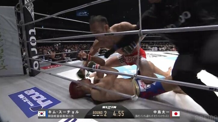 第8試合 中島太一 vs. キム・スーチョル