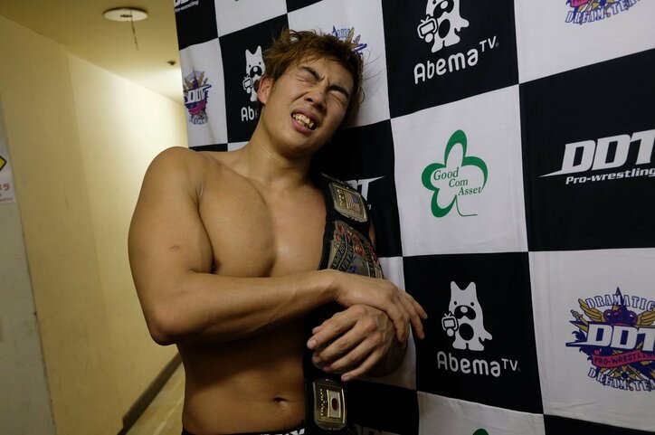 クセが強すぎる！黒潮“イケメン”二郎旋風、DDTに吹き荒れる