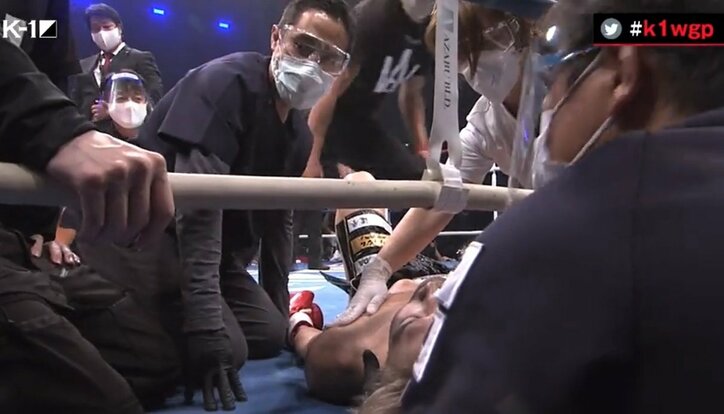 「漫画のようなダウン」ネット騒然、渾身の左フックで“79秒KO” 遅咲きの新王者・山崎の覚悟「負けたら引退しようと…」