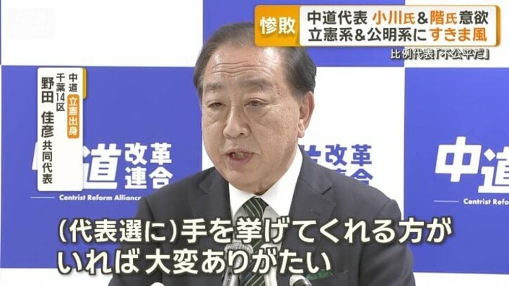 野田佳彦共同代表