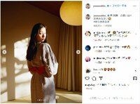 新木優子の浴衣姿での見返りショットに「浴衣美人！」「デートした気分」と絶賛の声