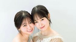 “ギャルコン25”須田理夏子＆榊史華、“姉同士が友人”の2人が息の合ったペアグラビア  『ヤンジャン』巻末登場