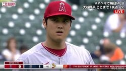 大谷翔平、苦しみの投球 4回3失点で降板し今季8敗目 規定投球回の達成にもブレーキ「大谷ルール」使わず代打で交代