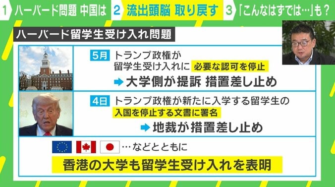 “ハーバード問題”で中国にチャンス？