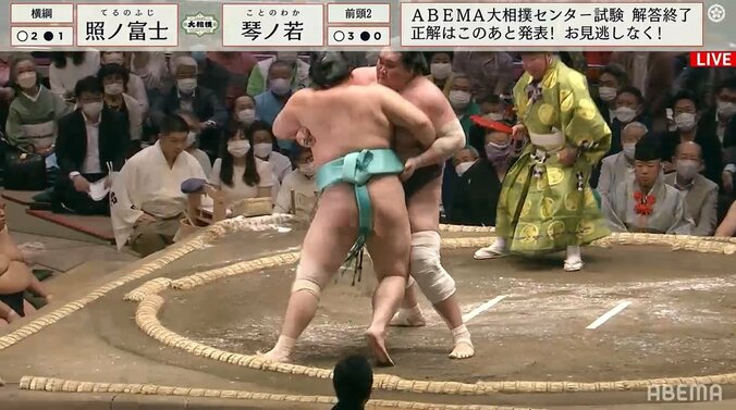 横綱・照ノ富士＆3大関揃い踏みで“横綱大関安泰”ファン「締まりました！」「毎日見たい」と歓喜 1枚目