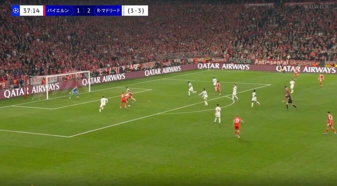 「バケモンすぎ」怪物FWケインが見せた“一瞬の動き”が話題に「エグいな」相手DFをハメる“リズム”→圧巻ゴール炸裂「絶対決めるじゃん」 3枚目