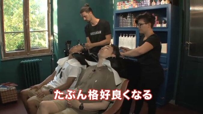 バナナマン設楽、ローマでカエサルとSNOWで顔交換　リアル「カイザー設楽」が出来上がる 7枚目