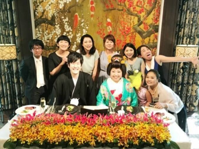 キンタロー。　やしろ優の結婚式で倖田來未からのサプライズ報告 1枚目