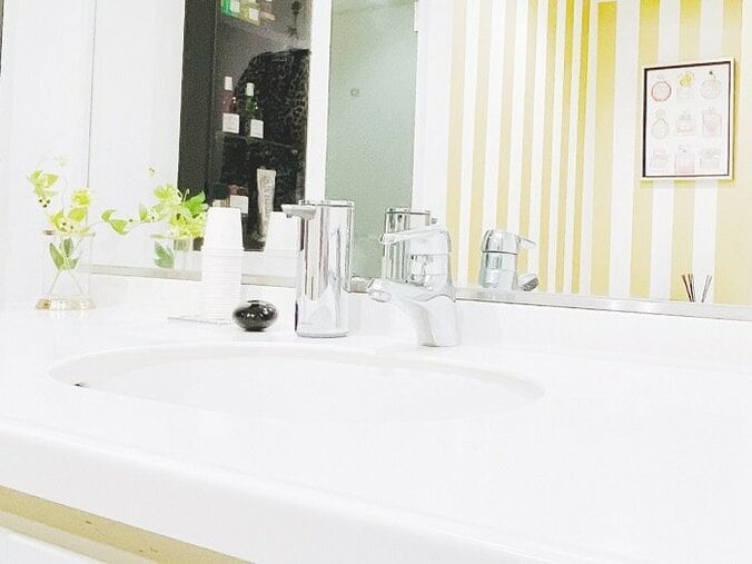 渡辺美奈代、シンプルになった自宅のバスルームを公開「お掃除楽する為？笑」 1枚目