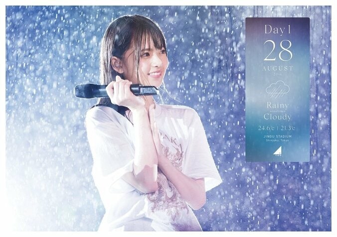 乃木坂46　雨に打たれながらのパフォーマンスがジャケ写に 7枚目