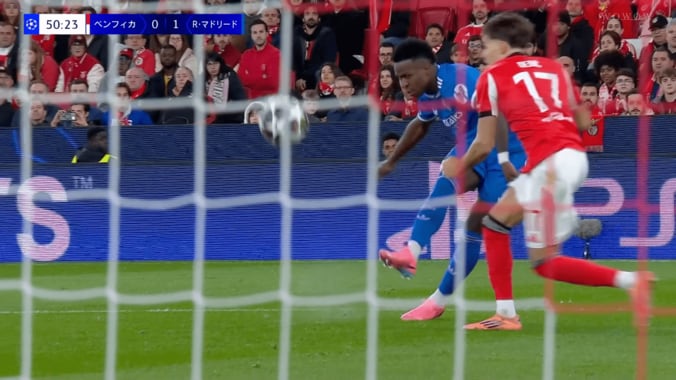 ヴィニシウスは美しいゴールを決めたが…