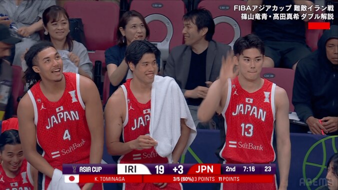 富樫勇樹も笑って仰天！ 富永啓生の“衝撃３Ｐシュート”が「すごいディープ」「それ入れる！？」ネット騒然のビックリ弾 2枚目