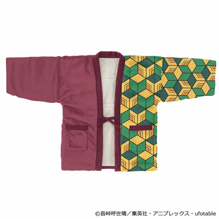 「鬼滅の刃」暗闇で炭治郎や義勇が光る! 裏毛起毛パジャマ&キャラなりきり半纏全5柄が登場