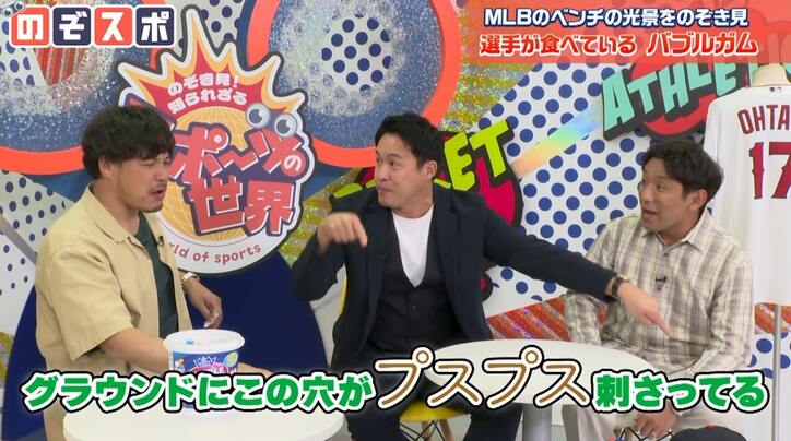 メジャーリーガーがグラウンドで食べるガム＆ひまわりの種を五十嵐亮太が解説 食べる理由は「口が暇だから」