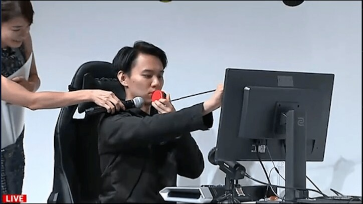 『勝ったら100万円！SFV AE 賞金首』出張版　賞金首ときどvsお笑い芸人“流れ星”瀧上伸一郎が真剣勝負！