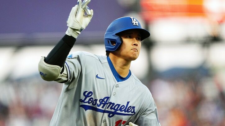 【写真・画像】大谷翔平、今季2度目の2打席連発で48号　MLB初対戦の菅野智之から連続アーチ　ナ・リーグHRトップに1本差　1枚目
