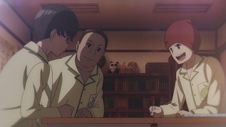 アニメ「歌舞伎町シャーロック」第14話、入院している京極の見舞いに行くシャーロックだが…先行カット解禁