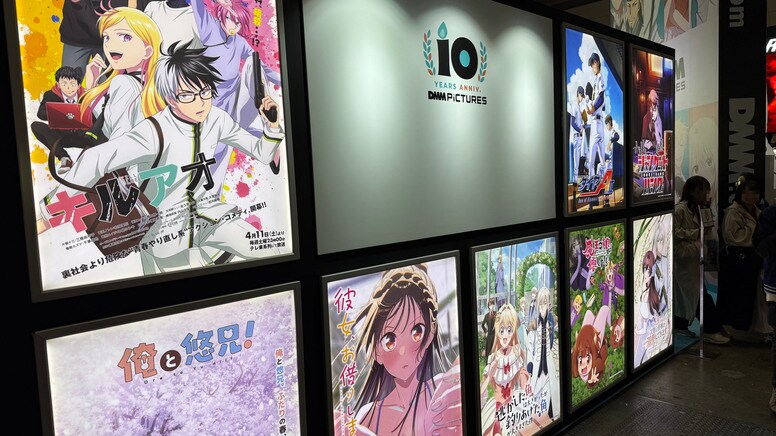 《炎炎消防隊》森羅和《出租女友》千鶴等特大立牌也有展示！「AnimeJapan 2026」DMM.com展區報導