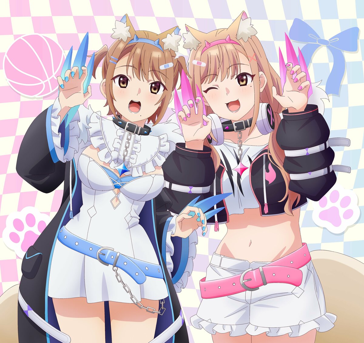 アニメ『恋は双子で割り切れない』双子のVTuber「フワワ・アビスガード