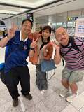 堀ちえみ、安田大サーカスの団長安田＆クロちゃんと空港で遭遇「久々のスリーショット！」