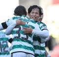 クロスバー直撃でゴール揺れる!岩田智輝のセルティック初得点はロケット弾!「こっからブレイクしてほしい」の声